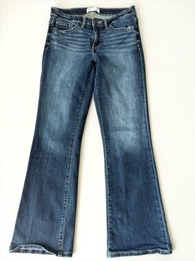 BKE Payton Mid Rise Bootcut Jeans Buckle Mallcore Western Late 2000s Y2K Size 28